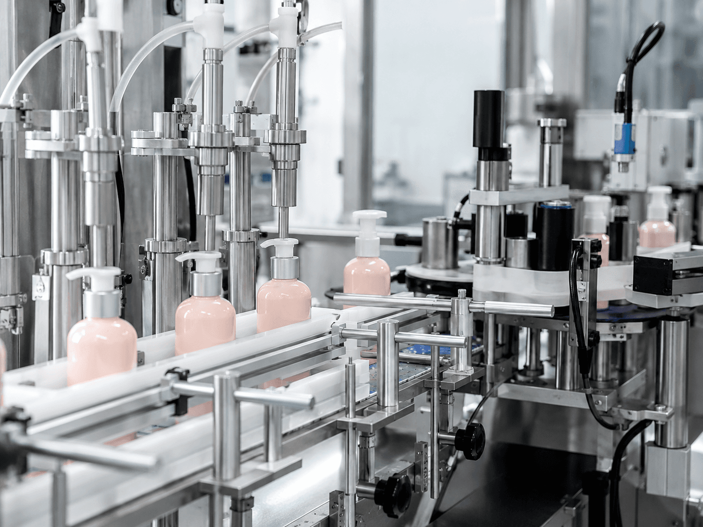 Cosmetics packaging automation line
